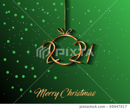 2021 Merry Christmas background. 2021 Merry Christmas background. 69947817