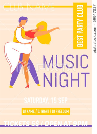 Flat cartoon characters web banner social media post Flat cartoon characters web banner social media post 69947837