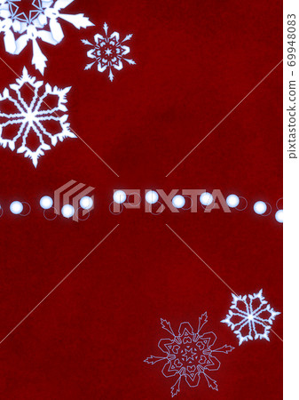 Background material for the image of snowflakes that can also be used for Christmas 69948083