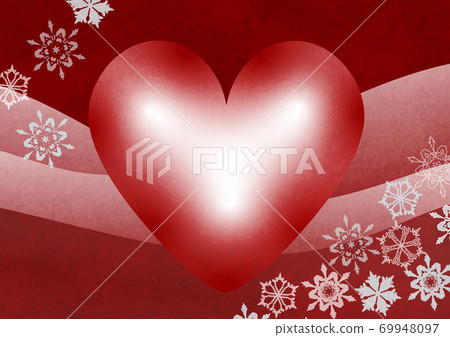 Background material for the image of snowflakes that can also be used for Christmas 69948097