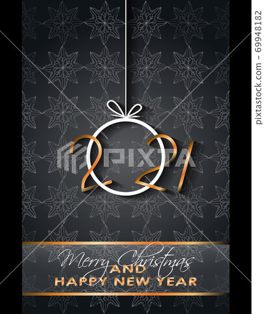 2021 Happy New Year background for your seasonal invitations, festive posters, greetings cards. 2021 Happy New Year background for your seasonal invitations, festive posters, greetings cards. 69948182