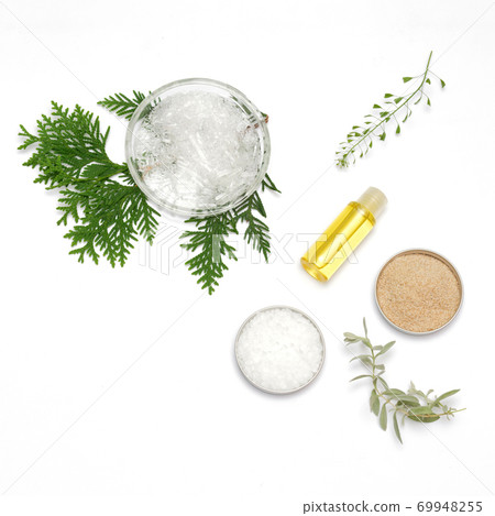 Ingredients for the production of natural cosmetics. 69948255