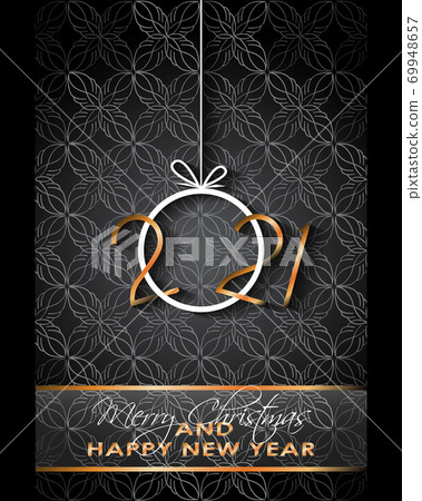 2021 Happy New Year background for your seasonal invitations, festive posters, greetings cards. 2021 Happy New Year background for your seasonal invitations, festive posters, greetings cards. 69948657