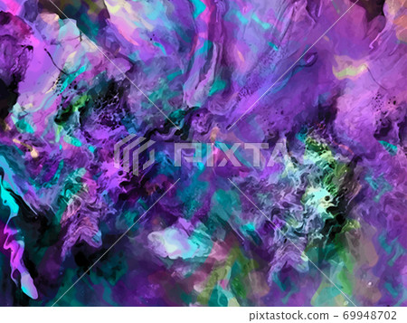 Opal gemstone background. Trendy abstract Vector template for holiday designs, invitation, card, wedding, flyer Opal gemstone background. Trendy abstract Vector template for holiday designs, invitation, card, wedding, flyer 69948702