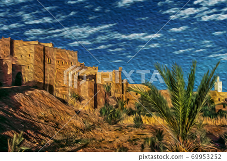 Kasbah Taourirt, a fortress palace in Ouarzazate 69953252