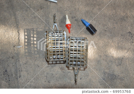 Various fishing tackle for feeder fishing 69953768