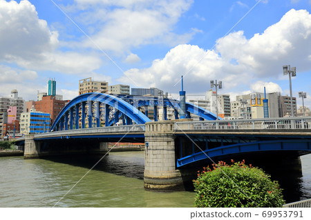 東京墨田河上的駒形橋 69953791