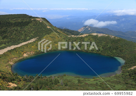 View of Goshikinuma from any mountains 69955982