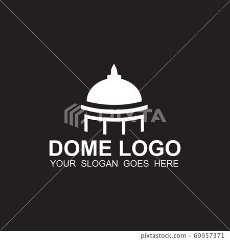 Dome logo icon design template 69957371