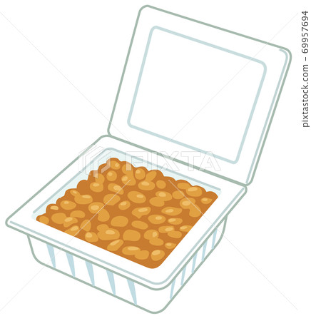 Natto in a pack 69957694