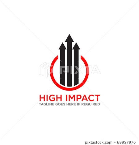 Up arrow logo design template 69957970