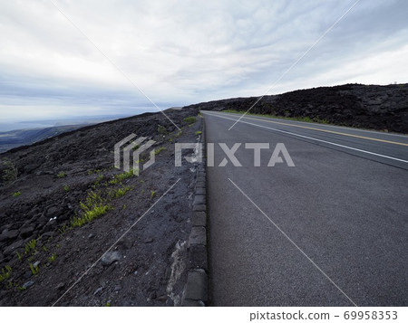 熔岩在夏威夷島 熔岩在夏威夷島 69958353