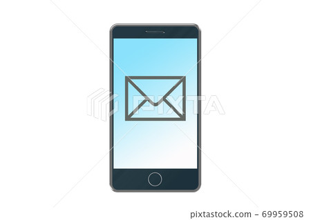 Smartphone and email icons Smartphone and email icons 69959508