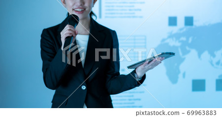 presentation, female, lady 69963883