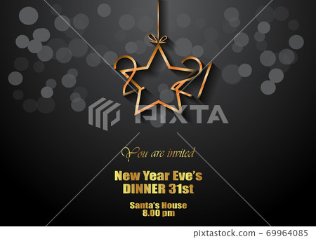 2021 Happy New Year background for your seasonal invitations, festive posters, greetings cards. 69964085
