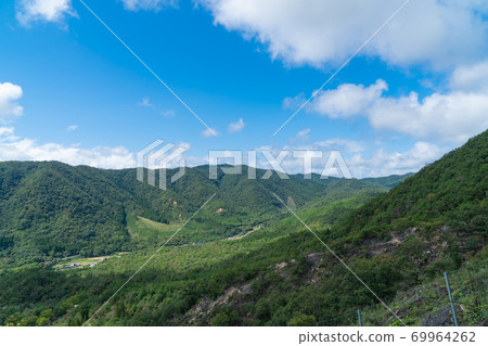 從鬼山的道路上看到的風景（基諾山/橫尾山） 69964262