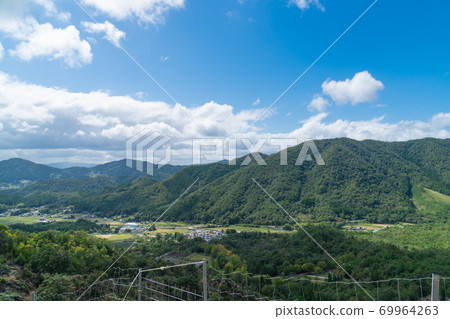 從鬼山的道路上看到的風景（基諾山/橫尾山） 69964263