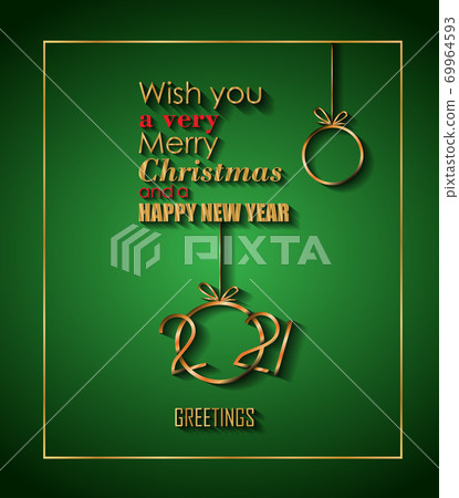 2021 Happy New Year background for your seasonal invitations, festive posters, greetings cards. 2021 Happy New Year background for your seasonal invitations, festive posters, greetings cards. 69964593
