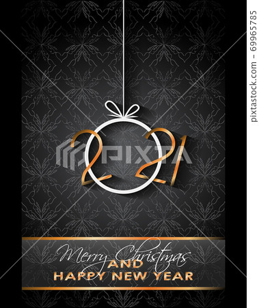 2021 Happy New Year background for your seasonal invitations, festive posters, greetings cards. 2021 Happy New Year background for your seasonal invitations, festive posters, greetings cards. 69965785