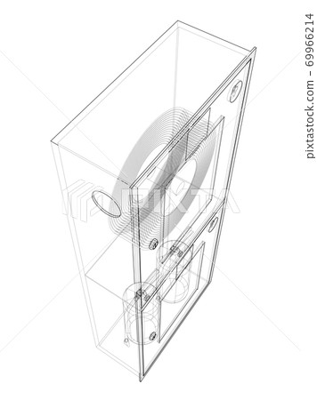 Firefighter tool in fire hose cabinet 69966214