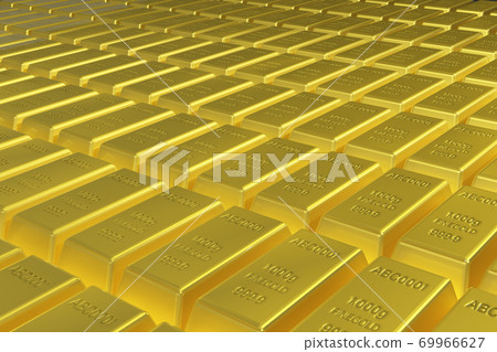 Gold bar Gold bar CG image 69966627