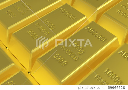 Gold bar Gold bar CG image 69966628