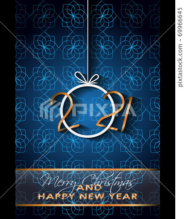 2021 Happy New Year background for your seasonal invitations, festive posters, greetings cards. 2021 Happy New Year background for your seasonal invitations, festive posters, greetings cards. 69966645