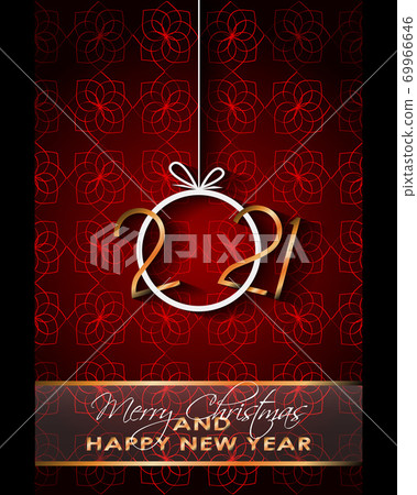 2021 Happy New Year background for your seasonal invitations, festive posters, greetings cards. 2021 Happy New Year background for your seasonal invitations, festive posters, greetings cards. 69966646