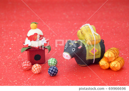 Zodiac papier-mache ox 69966696