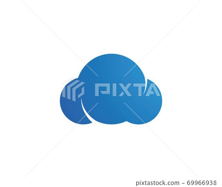 cloud vector logo template-插圖素材 [69966938] - PIXTA圖庫
