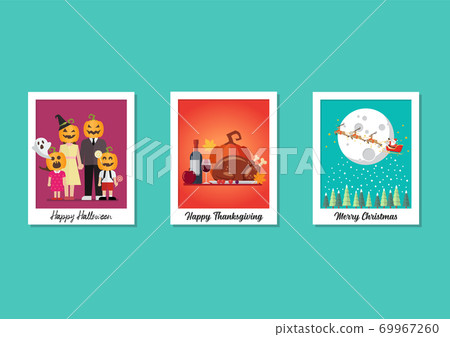 Polaroid Photo Frames Holiday collection set 69967260