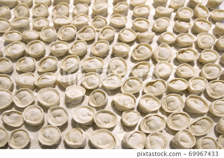 Dumplings on the table 69967433
