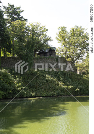 敦賀城堡（若松城堡）護城河和敦賀城堡稻荷大社 69967890