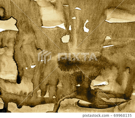 Abstract watercolor on paper texture as background. In Sepia toned. Retro style Abstract watercolor on paper texture as background. In Sepia toned. Retro style 69968135