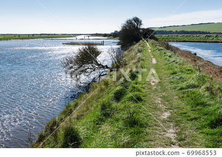 View of Cuckmere river, Sussex View of Cuckmere river, Sussex 69968553