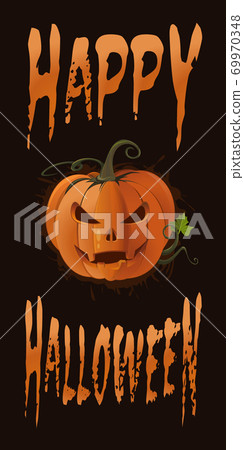 Poster concept design for Halloween. Vector banner Poster concept design for Halloween. Vector banner 69970348