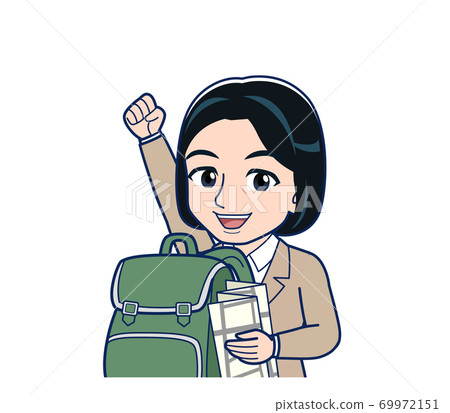 Travel sales woman Travel sales woman 69972151