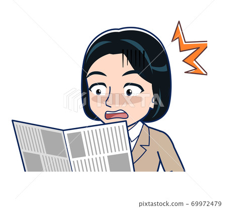 homemaker, bureaucrat, newspaper 69972479
