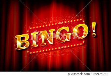 Bingo banner template. Vector illustration 69974988