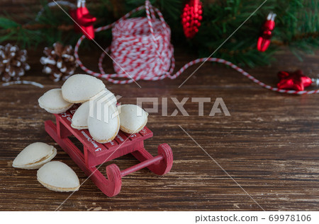 Traditional Christmas sweets in Spain. 69978106