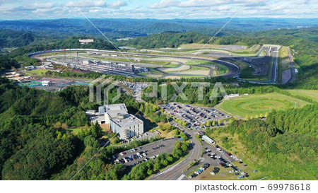 Aerial view of Twin Link Motegi 69978618