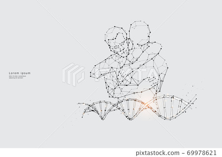 Vector graphic concept of relationship 69978621
