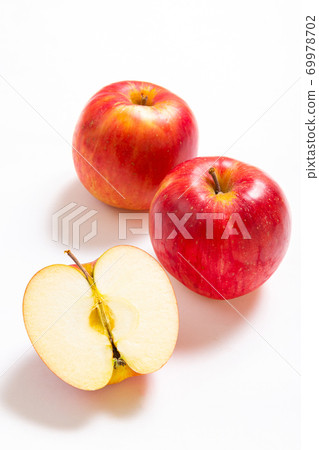 Apple cut cross section Apple cut cross section 69978702