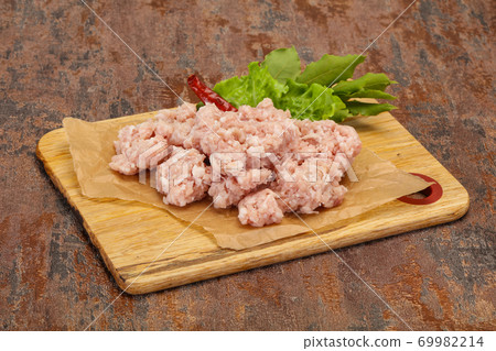Homemade pork minced meat for cooking 69982214