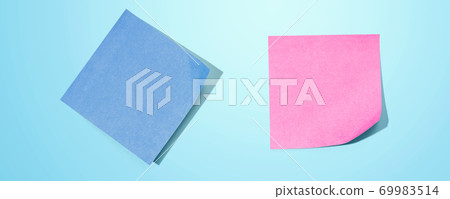 Sticky notes with shadow Sticky notes with shadow 69983514