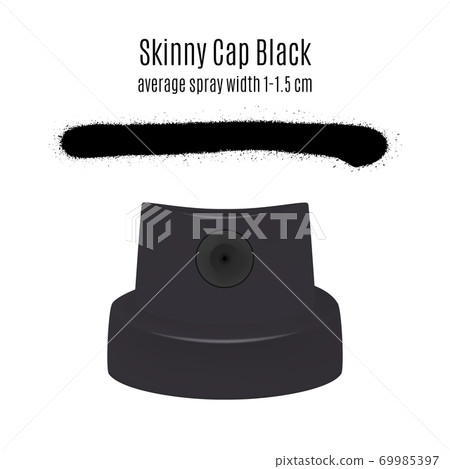 Nozzles for aerosol cans isolated on white background. Vector illustration Nozzles for aerosol cans isolated on white background. Vector illustration 69985397