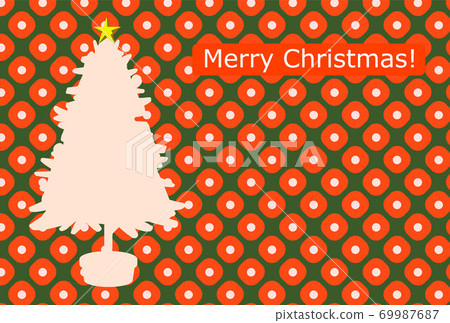 Christmas card fir tree Kanoko squeezing Christmas card fir tree Kanoko squeezing 69987687