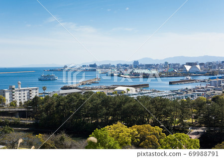 田山公園從鹿兒島市區眺望 田山公園從鹿兒島市區眺望 69988791