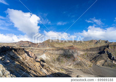 熊本縣阿蘇地區阿蘇山(阿蘇山)峰會 熊本縣阿蘇地區阿蘇山(阿蘇山)峰會 69989188