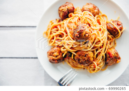 Meatball spaghetti Meatball spaghetti 69990265
